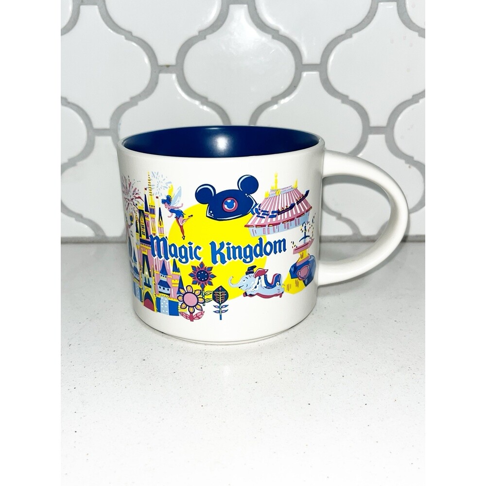2024 Disney Parks Starbucks Discovery Series Magic Kingdom Coffee Mug 14 oz